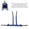 Wheelchair Seat Belt Mesh Breathable Adjustable Wheelchair Restraints Strap for