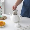 KOOV Ceramic Teapot with Infuser, 40 ounce Tea Pot with