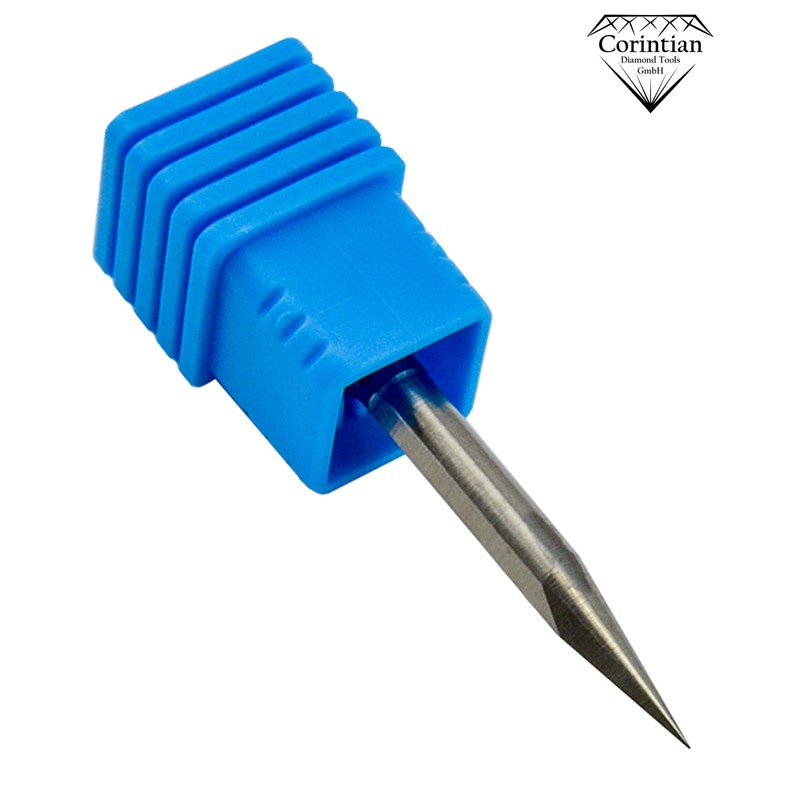 Corintian Solid Carbide Engraving Graver, Diameter 4 mm, 45 Degrees,