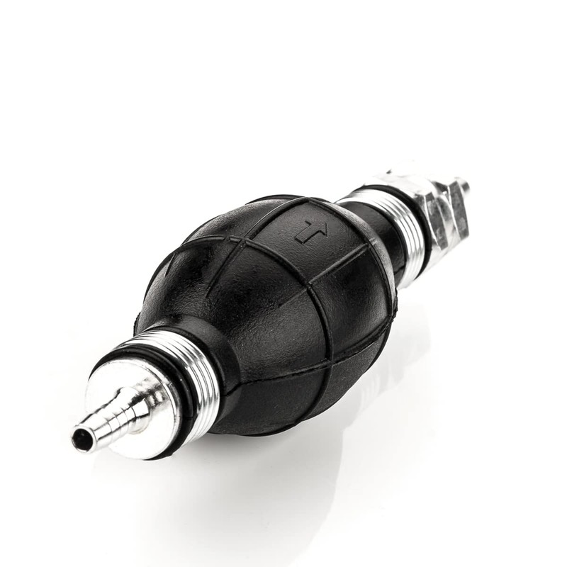 LST Kraftstoffpumpe Hand Pumpe Sechskant Aluanschluss für Schlauch Innen-Ø 6mm