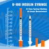 20 Pack 1ml Syringes with 32Gx6mm Plastic Multiple Uses Measuring