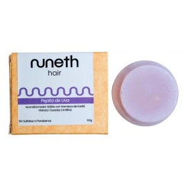 Acondicionador Sólido Pepita De Uva Antifrizz - Nuneth, 65gr