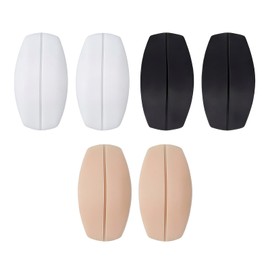 Yaphetss 6 Pcs Silicone Bra Strap Holders Anti Slip Bra Strap Cushions Soft Shoulder Protector Pads Reusable Non Slip Shoulder Pad Relieve Pressure for Women Clothing Daily Wear 3 Colors