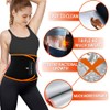 KingPavonini Waist Trainer Waist Trimmer Sweat Belt for Men Women