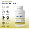 NAIMA K2 D3, 360 Cápsulas | Suplemento Alimenticio 100% Puro