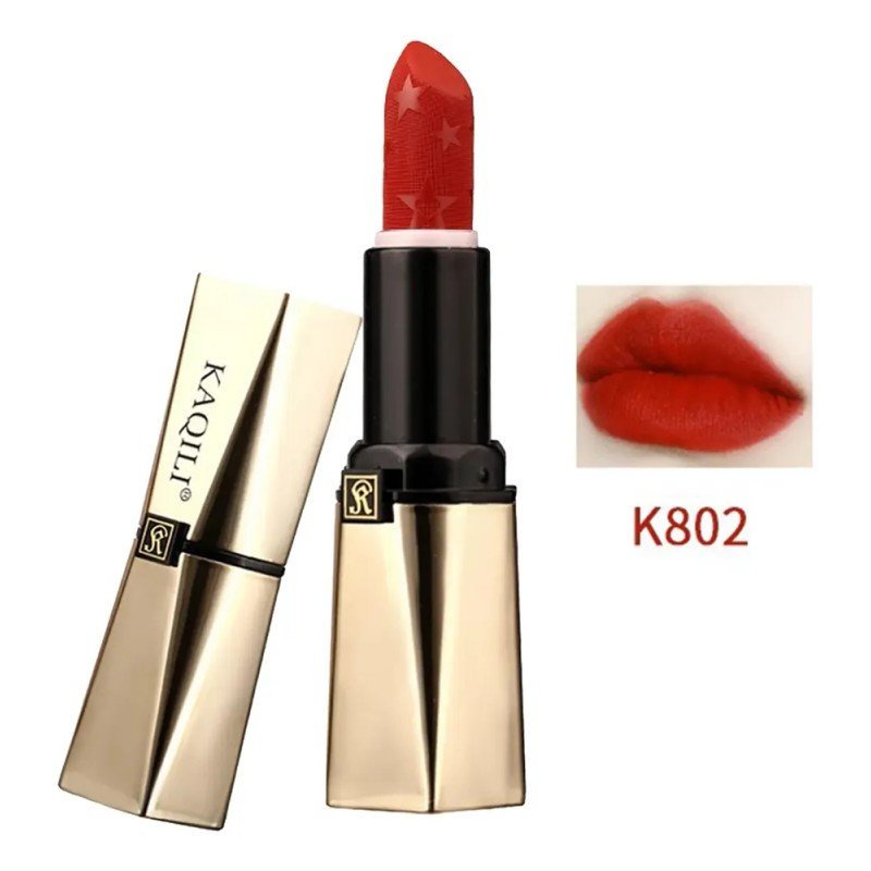 Brillo De Labios Mate Impermeable 2 En 1 Brillo De
