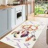 Decorative Dreamcatcher Faux Wool Runner Rug for Bedside, Furry Runner