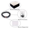 Black Obsidian Bracelet,Feng Shui Black Obsidian Wealth Bracelet for Women