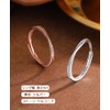 GEJ-Tech Women's Ring, Silver Ring, One Size Fits Most (No.