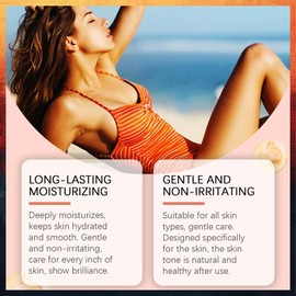 Sunscreen Tanning Drops, Natural Ingredients Liquid Tanning Drops for Women and Men, Enhance Your Natural Skin Tone, Natural Bronze, 1 Piece, 60ml