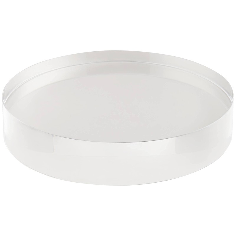 360 Lighting Round Acrylic 8" Wide x 1 1/2" High