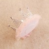 Nishine 2.9"x2.2" Toddler Girls Crown Headband with Replaceable Band Adjustable