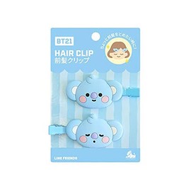 Solomon Shoji BT21 Bangs Clip, HAIR CLIP, Cute, Bangs Pin, Hair Clip, Hair Accessories, Face Wash, Makeup, Desk Work, Bangs Stop (KOYA)