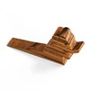 Door Stopper Wooden Hand Carved Wedge Decorative Door Stop for