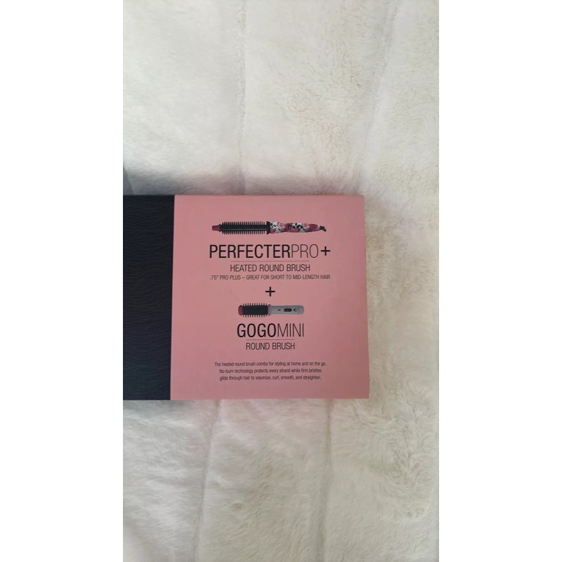 Calista Perfecter Pro Heated Round Brush .75” + GOGOMINI ROUND