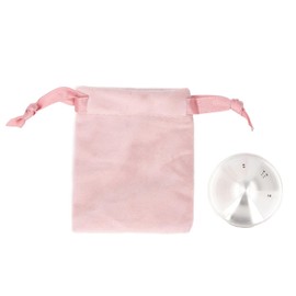 ViaGasaFamido Pure Silver Nursing Bowl, Nipple Cover for Breastfeeding, Breathable Nipple Protection for Dry and Cracked Nipples, 999 Pure Silver for Durability, Ideal