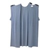 Silvert's Adaptive Clothing & Footwear Men's Open Back Henley Nightgown
