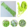 Loopunk Heavy Duty Glow-in-The-Dark Basketball Net, Luminous Self-Luminous Frame for