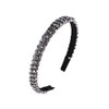 SURALIN 1 x headband for women with crystal beads, headband,