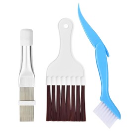 3 Stück Lamellenkamm,Trockner Reinigungsbürste,Lamellenkamm Trockner, Trockner Reinigungsset, Klimaanlage Kondensator Flosse Kamm,Fur Reinigung Klimaanlagen Kühlschränke Verdampfer