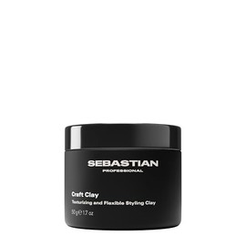 Sebastian Professional Craft Clay Texturising & Flexible Styling Clay - Adds Definition & Texture - For Short to Mid-length Hair (50g)