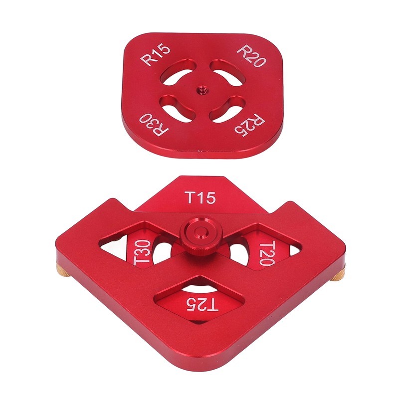 Router Template Aluminium Alloy Round Corner Radius Jig Tool Set