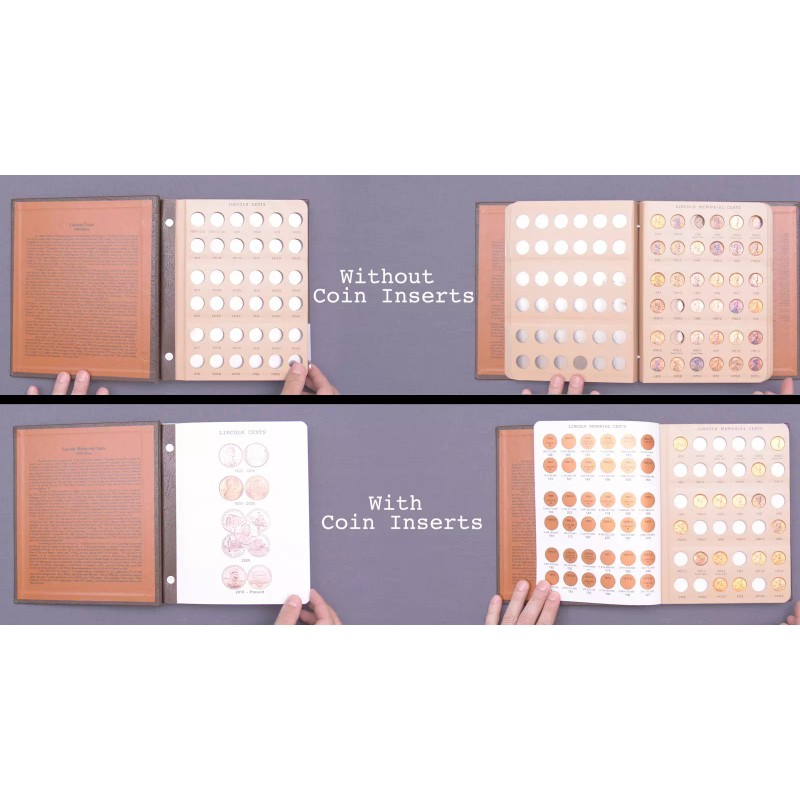 Coin Data Inserts Statehood Quarter P&D 1999-2008 *CDI Insert/Data Pgs*