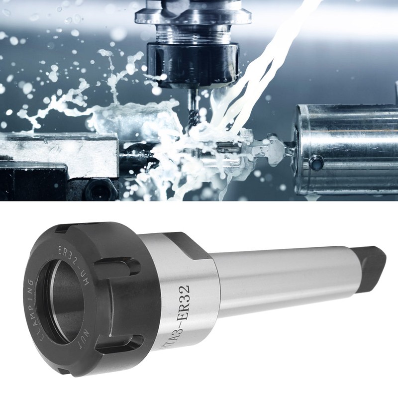 MTA3 Morse Taper Collet Chuck Holder Carbon Steel CNC Milling
