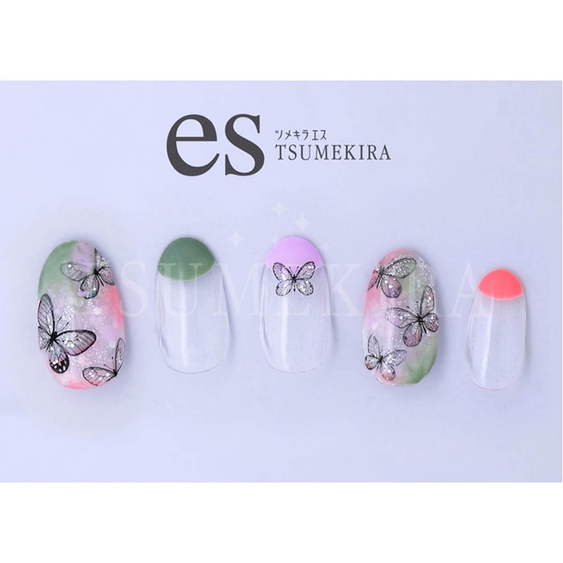 [Resin Club] TSUMEKIRA ES-BUT-301 Nail Seal, Butterfly