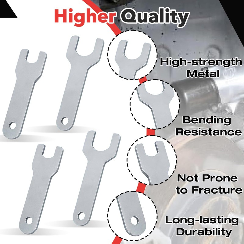 4-PACK 301-69A & 301-69B Pneumatic Die Grinder Wrench Tool Set,