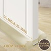 JUJIBL Under Door Draft Stopper 32 inch Draft Blocker for