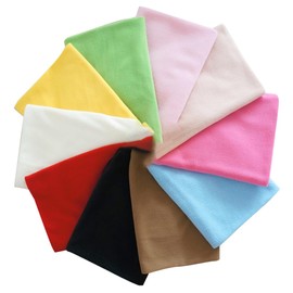 COHEALI 10pcs Handmade Patchwork Fabric Quilting Muslin Cloth for DIY Sewing Projects Random Color
