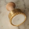 La Gondola Ravioli-Stempel - Rund Gewellt 65mm | Italienisches Pasta-Werkzeug