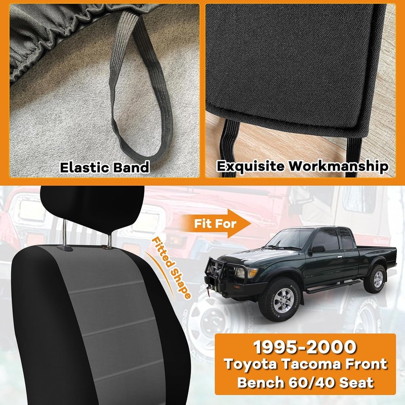 Truck Seat Cover for 1995-2000 Toyota Tacoma