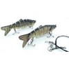 SIMSA-Expert Perch + barch wobbler swimbait artificial bait shad, set