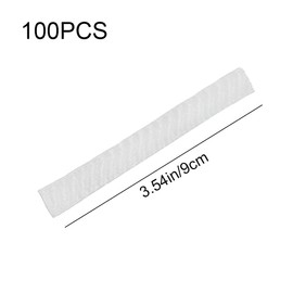 100 Pieces Makeup Brush Protectors Expandable Makeup Brush Nets Reusable Makeup Brush Meshes for Women and Girls Storing Cosmetic Brushes