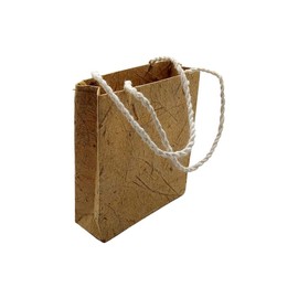 Vie Natural Brown Mulberry Paper Gift Bag, Pack of 10, 7x7.5cm, Multicolor, One Size