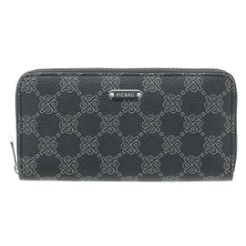 Picard Euphoria Women's Synthetic Wallet, Small, with Clip Closure, Wallet, Everyday, Going Out, black