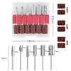 YFFSFDC Nail Care Set, 11 Pieces, Nail Drill Bit Set,