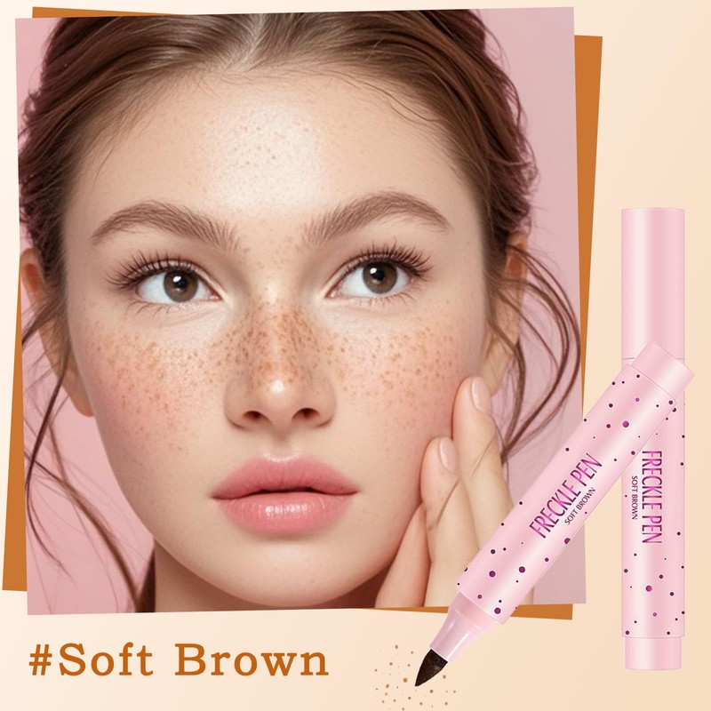Freckle Pen – Waterproof, Natural-Looking Freckle Stamp for Sunkissed Makeup