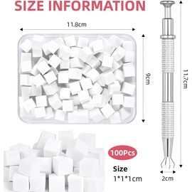 100Pcs Esponjas para Uñas Ombre con Pinza de Metal, Pinceles para Uñas Ombre, Esponja Cepillo Uñas, Esponja Pinceles, Utilizado para Crear una Varieda