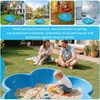 Sand Shell Cover, 100 x 15 cm Sandpit Cover, Waterproof