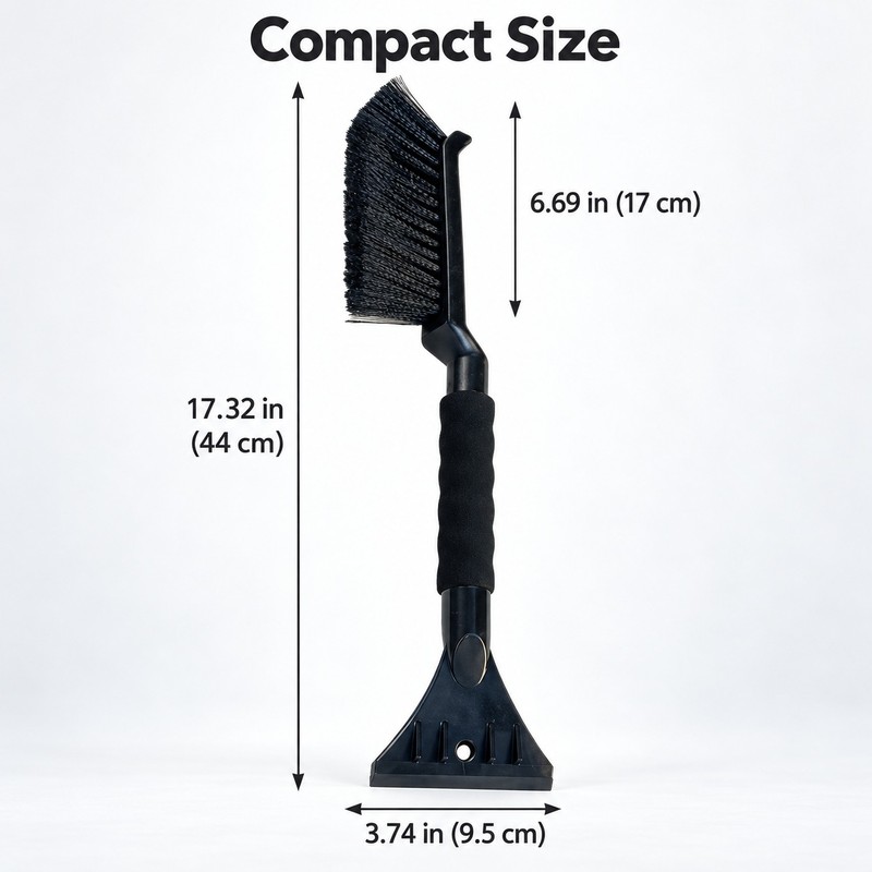 Car Snow Brush and Ice Scraper – 2-in-1 Snow Removal