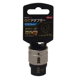 Ichinen Access MUST TOOL Bit Socket IM-4W-AP QC Adapter 1/2 UNF1/2 19793 Drive Angle: 0.5 inches (12.7 mm) (4 minutes)