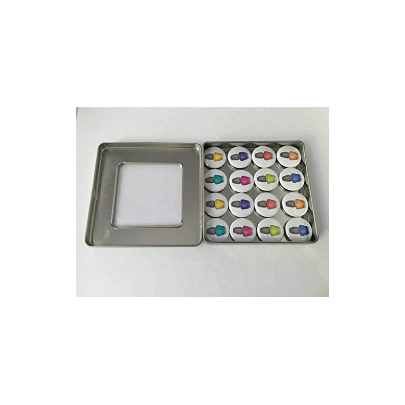 Nail Polish 16 Magnet Set