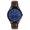 Ted Baker Manhatt | Blue Dial | Brown Leather Strap