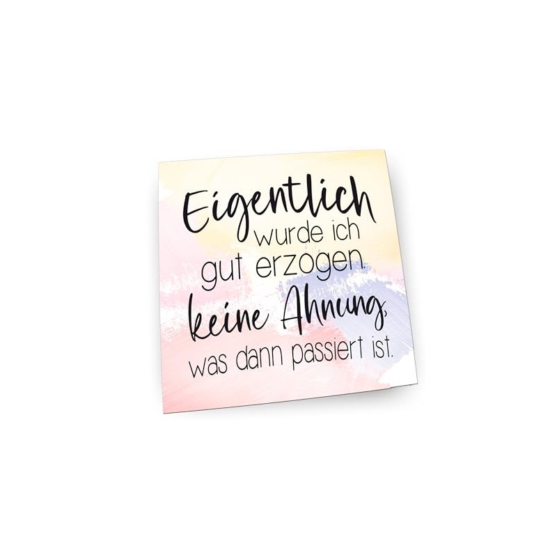 Pin, Fridge Magnet with Sayings | (Actually I was well