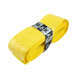 Karakal Super PU Replacement Grips - Tennis - Squash - Badminton (2 x Yellow)