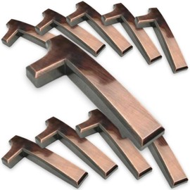 COLORBIRD Door Number Sticker License Plate 3D Nameplate Sticker Stylish Locker Number Sticker (1 x 10 Bronze)