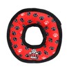 TUFFY - World's Tuffest Soft Dog Toy- Medium Red Ring
